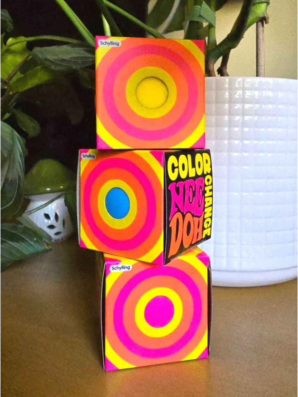 NIB Schylling Needoh Color Change - Set of 3